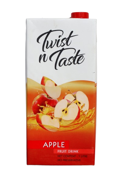 TWIST AND TASTE APPLE JUICE 1L TR