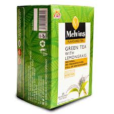 MELVINS T/B 25S GREEN TEA W/LEMON GRASS