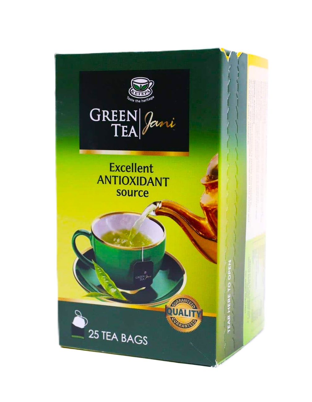 KETEPA JANI GREEN TEA TB 25S