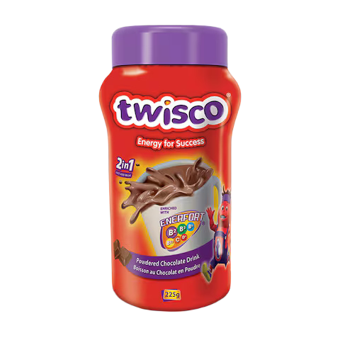 TWISCO DRINKING CHOCOLATE 2IN1 225G/200G
