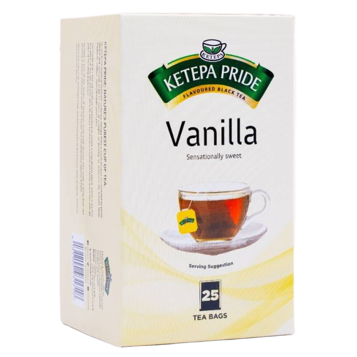 KETEPA VANILLA FLAV TEA BAGS 50G