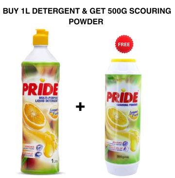 PRIDE LIQ.DETERGENT 1L