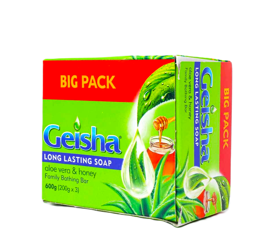 GEISHA ALOE V/P 3 X 200G (600G)