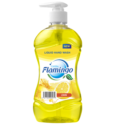 FLAMINGO H/WASH WITH LEMON ANTIBAC 400ML