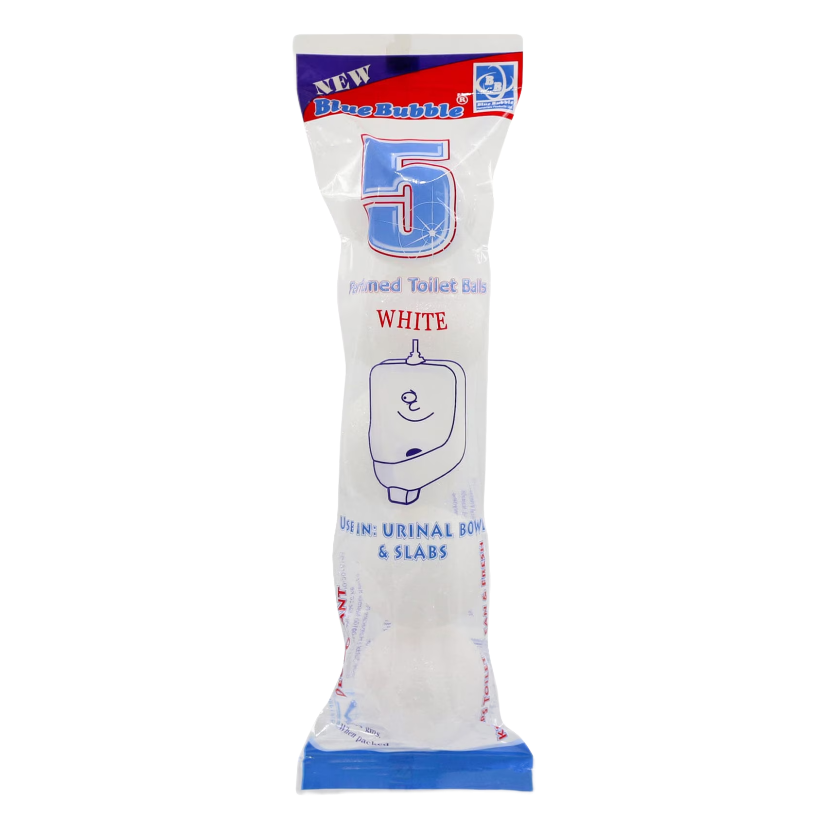 BLUE BUBBLE TOILET BALL WHITE 200G
