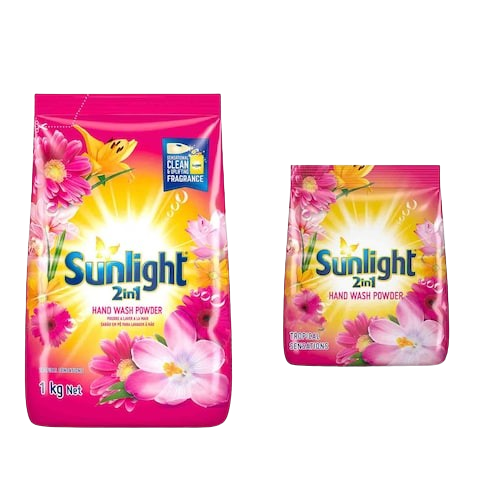 SUNLIGHT P0WDER 1KG+400G BANDED PINK