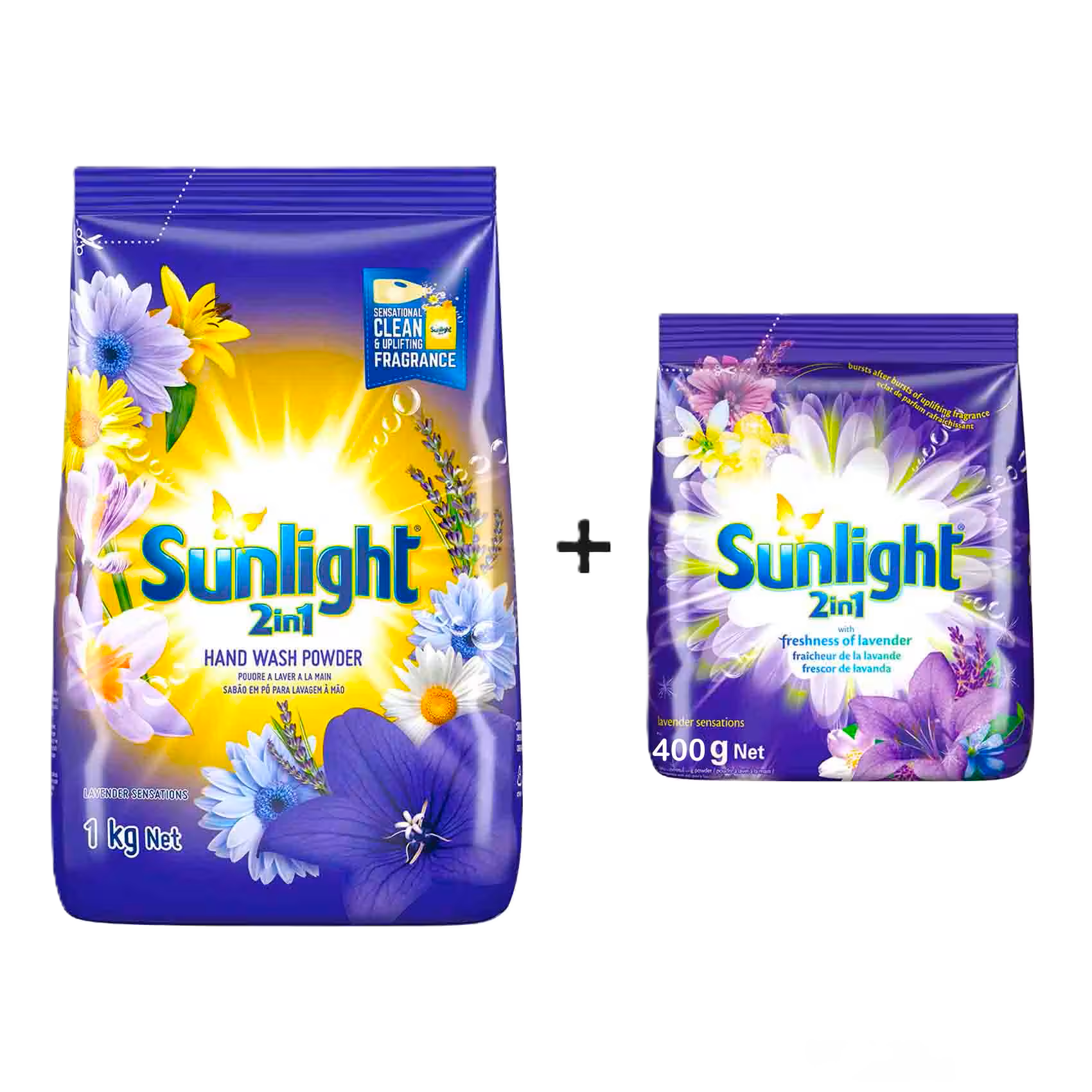 SUNLIGHT P0WDER 1KG+400G BANDED LAV