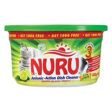 NURU DISHWASHING PASTE 400G LEMON