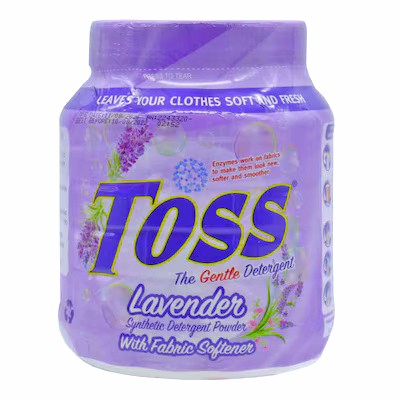 TOSS WASHING POWDER 500G LAV. (JAR)