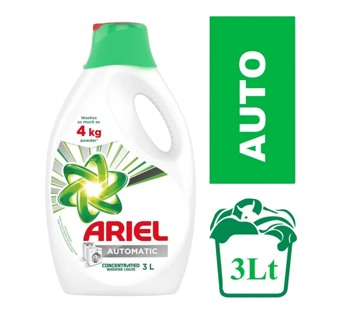 ARIEL POWER GEL LQD AUTO WASH 3L