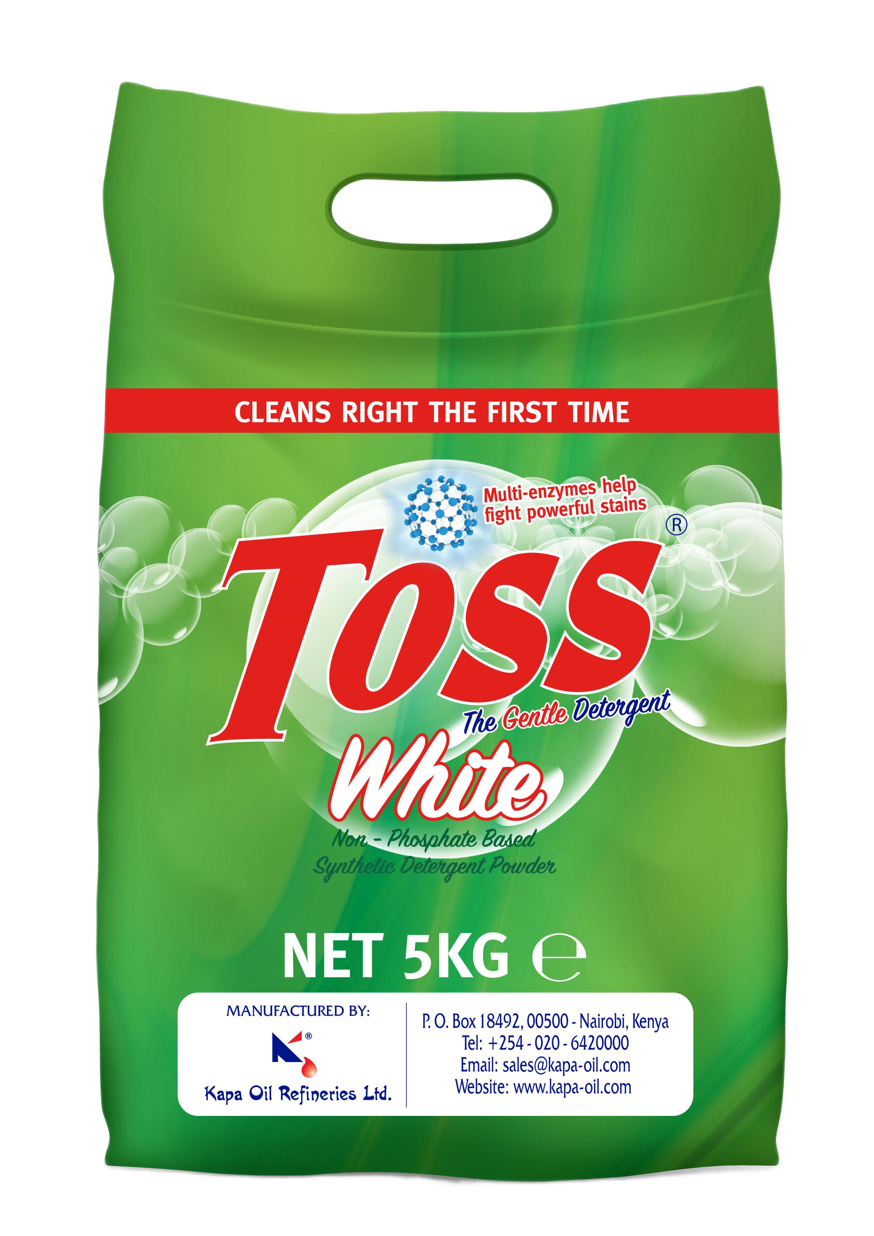 TOSS WHITE 5KG BAG