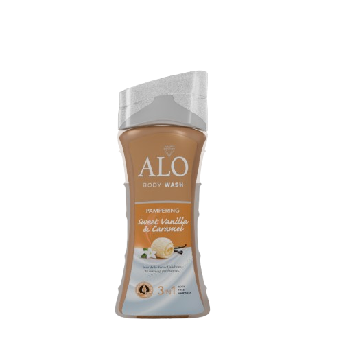 ALO B/WASH SWEET VAN & CARAMEL 450ML