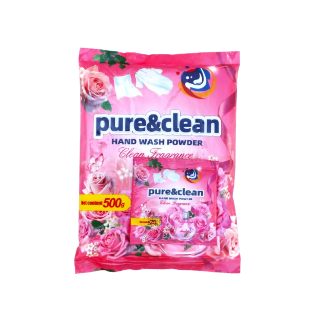 PURE & CLEAN WASHING PWDR LAV 500G