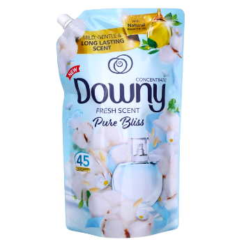 DOWNY F/SOFTENER PURE BLISS 900ML POUCH