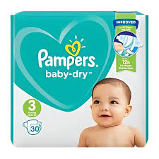 PAMPERS H/C #3 MIDI UNISEX 4*30