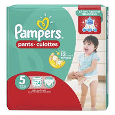 PAMPERS PANT H/C #5 JNR 4*26/4*24