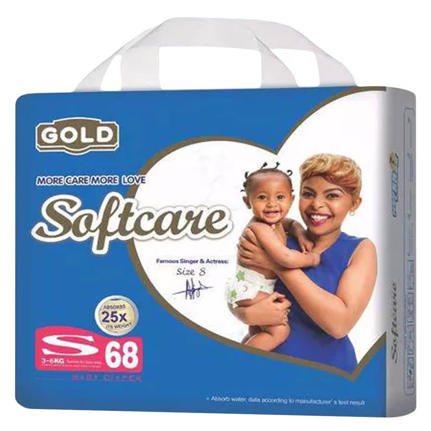 SOFTCARE GOLD JUMBO SMALL 68S