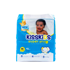 KISSKIDS DIAPERS #0808 (M) H/C 42PCS