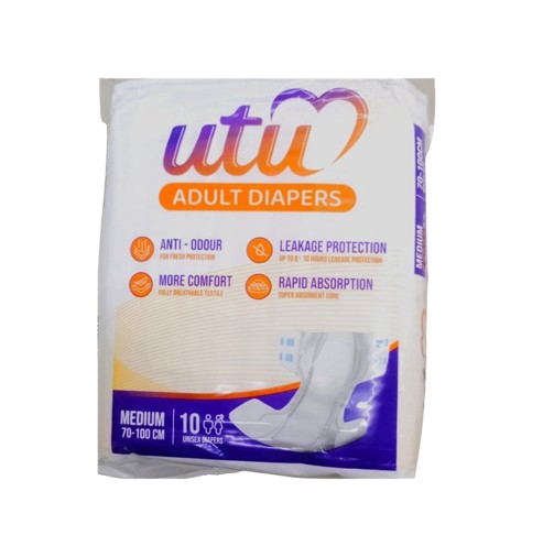 UTU ADULT DIAPERS MEDIUM 