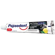 PEPSODENT ACTION 123 CHARCOAL WHT 130G