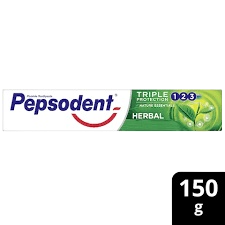 PEPSODENT HERBAL T/PASTE 150G