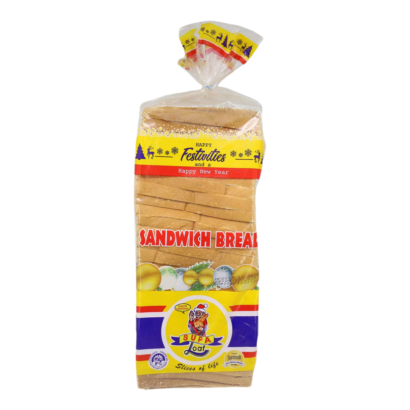 SUPA LOAF SANDWICH WHITE BREAD 1.5KG
