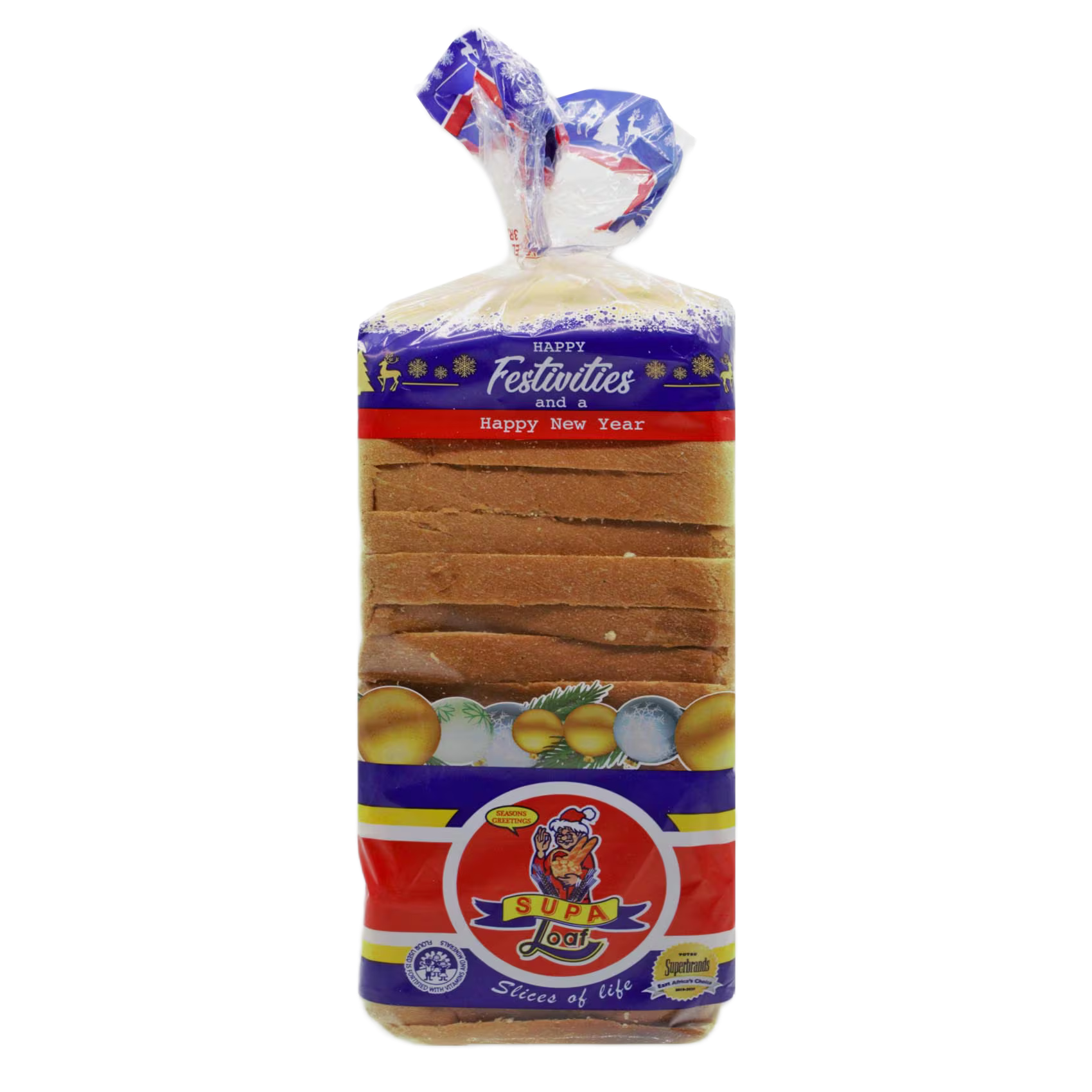 SUPA LOAF WHITE BREAD 600G