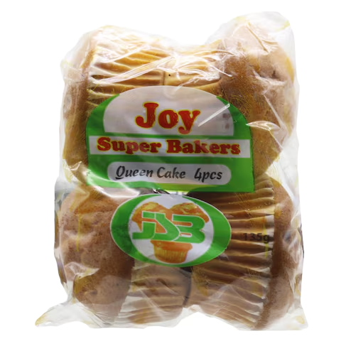 QUEEN CAKE 4 PACK 135G J/SUPER