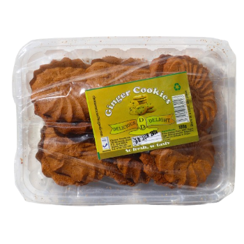 DELICIOUS DELIGHT GINGER COOKIES 180G