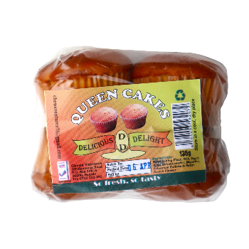 DELICIOUS QUEEN CAKES 4PK 135G