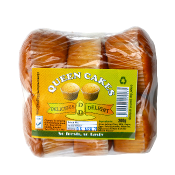 DELICIOUS QUEEN CAKES 6PK 200G