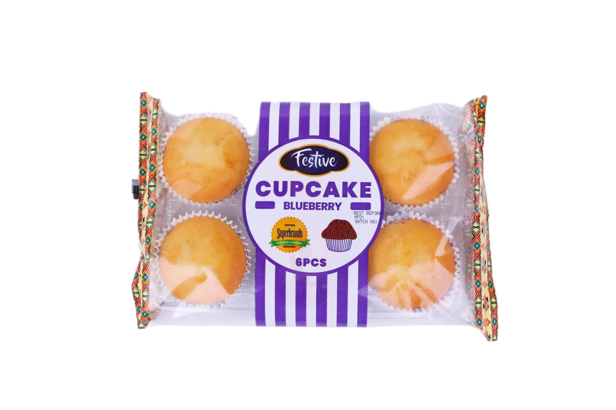 CUPCAKE 6PCS 250G B/BERRY