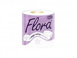 FLORA WHT T/PAPER 1PC WRAPPED