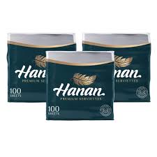 HANAN SERVIETTES 100S