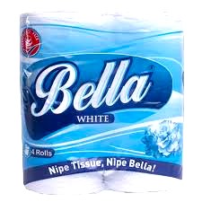BELLA WHITE TISSUE 4S