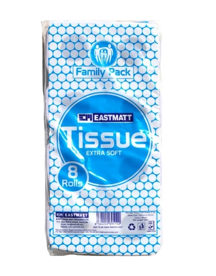 EASTMATT TOILET PAPER 8 PACK
