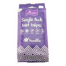 ARYUV WET WIPE 10S SINGLE PACK VANILLA