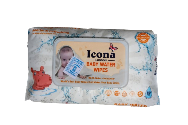 ICONA BABY WIPES SOOTHE & REFRESHING 80S