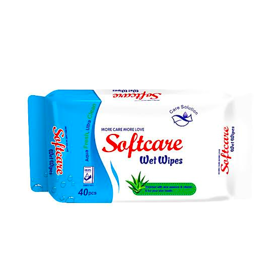 SOFTCARE BABY WIPES 40S