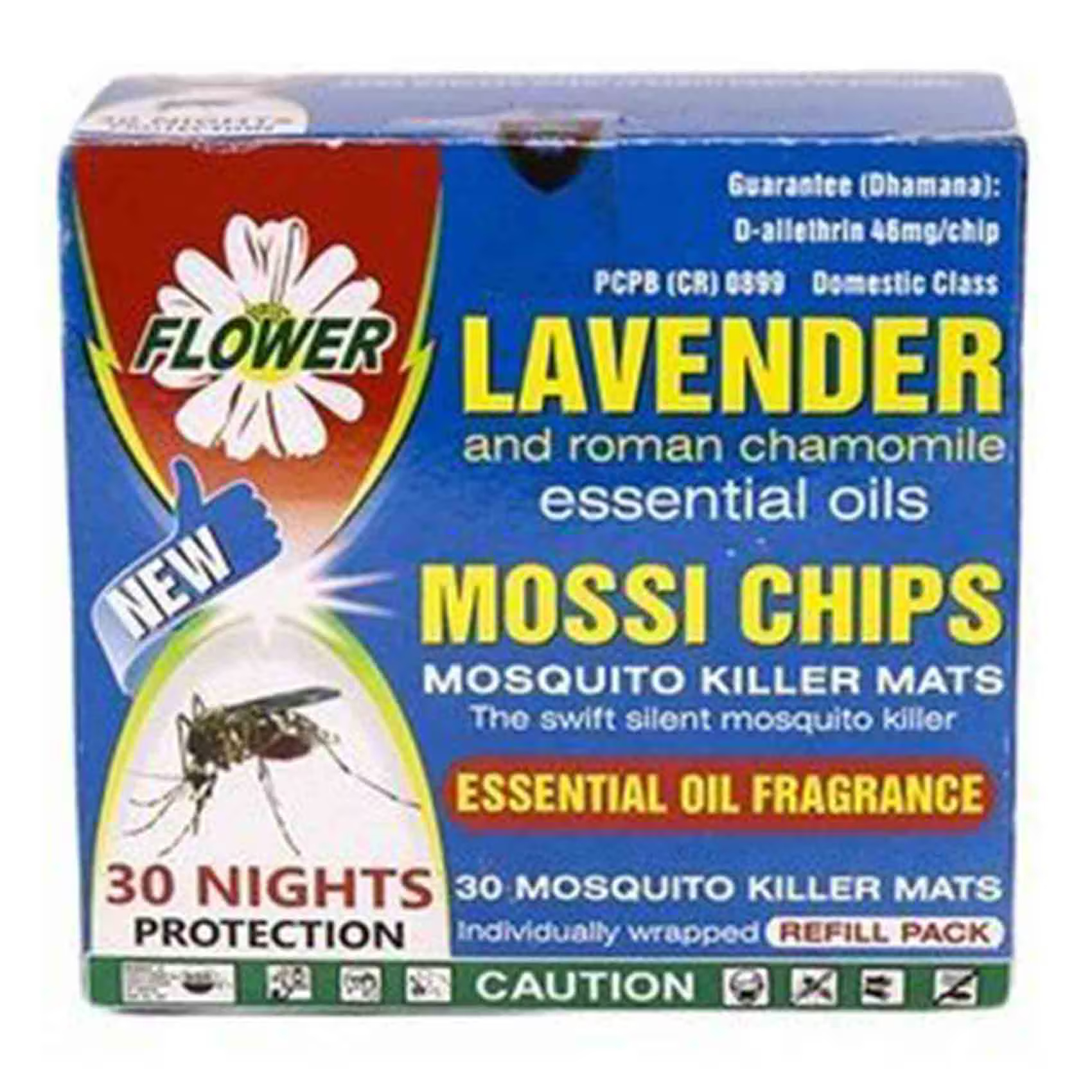 FLOWER MOSSI CHIPS LAVENDER