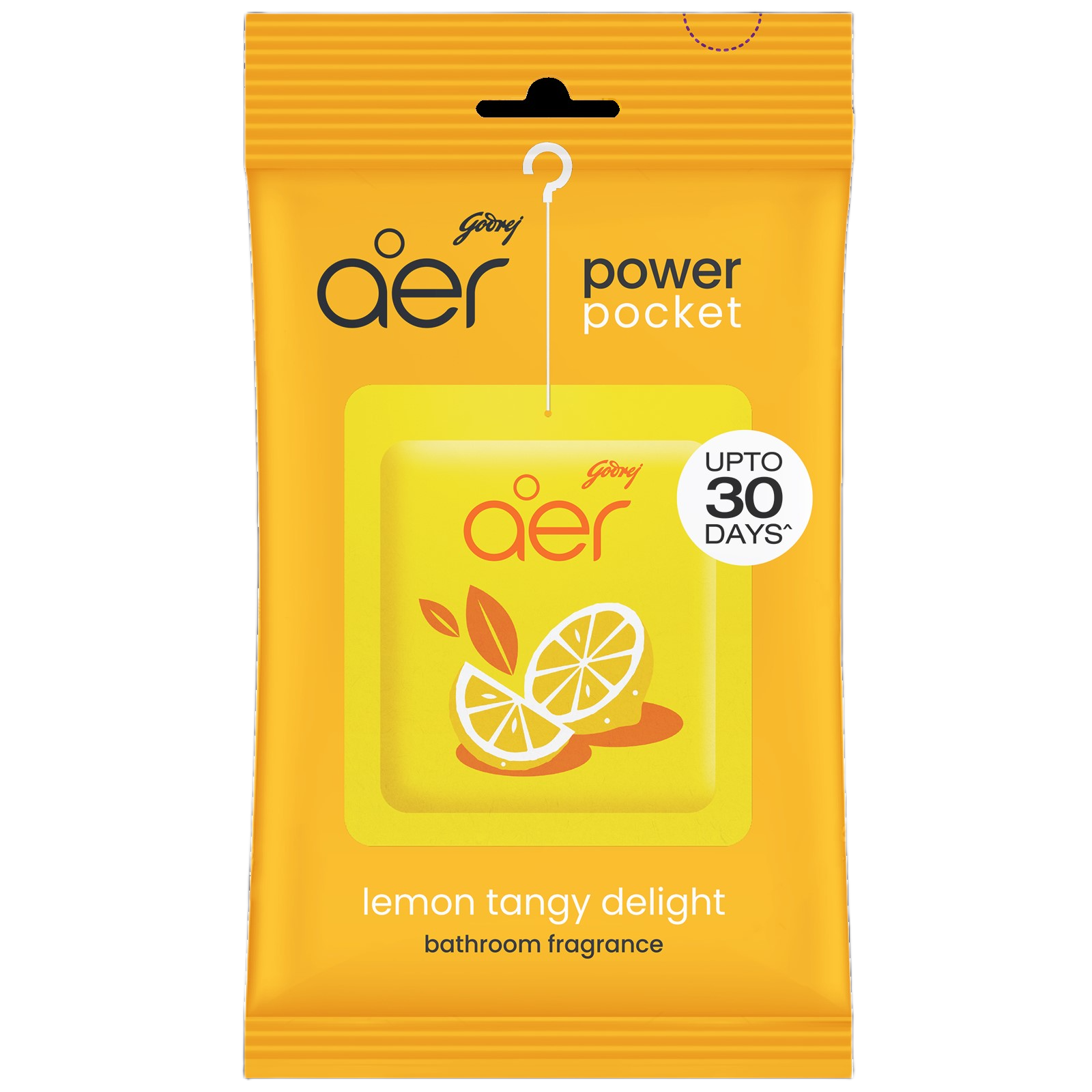 GODREJ AER POWER POCKET LEMON TANGY DEL 10G