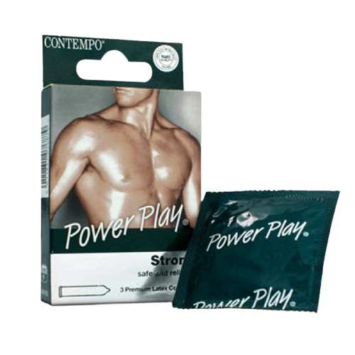 CONDOMS CONTEMPO POWER PLAY