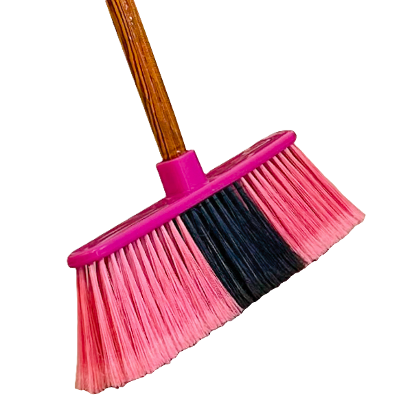 PANDA SOFT BROOM W/STICK A01