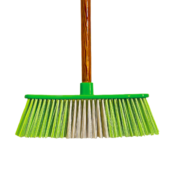 PANDA BROOM MED A02 W/STICK 