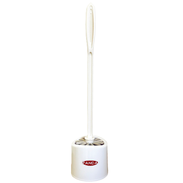 PANDA TOILET BRUSH W HOLDER WHITE B14