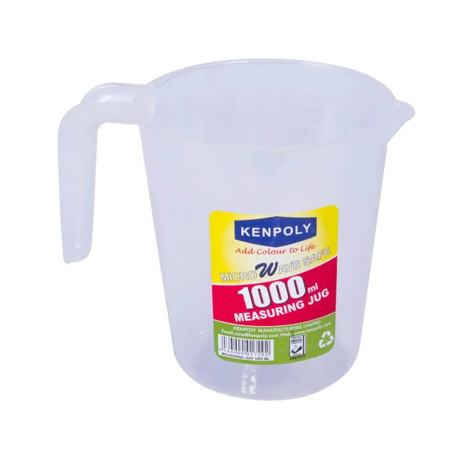 MEASURING JUG S/S 1L KENPOLY