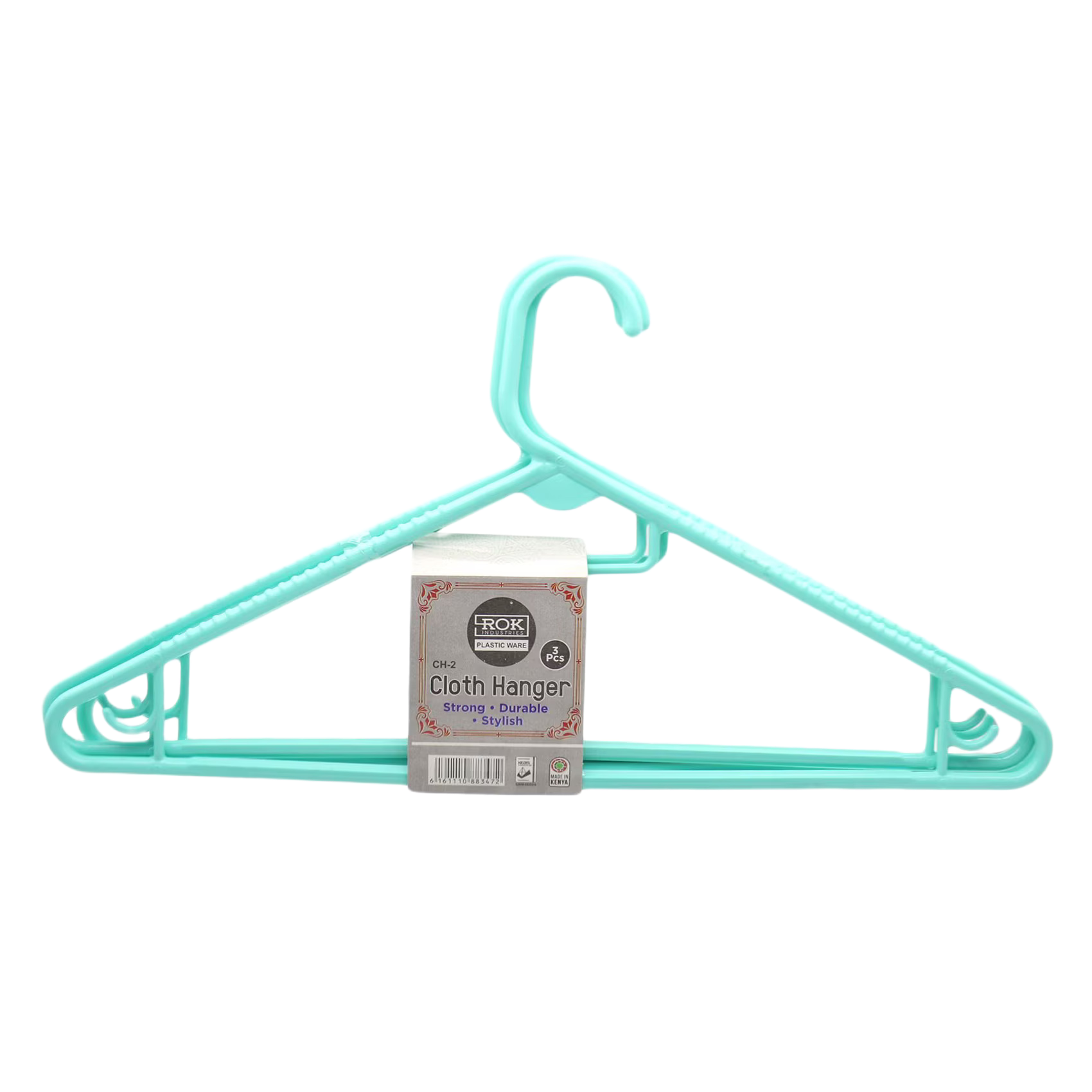 ROK PL CLOTH HANGERS 3PC SET CH-2