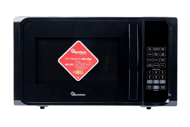 RAMTONS M/WAVE + GRILL 23LT RM/550 BLK