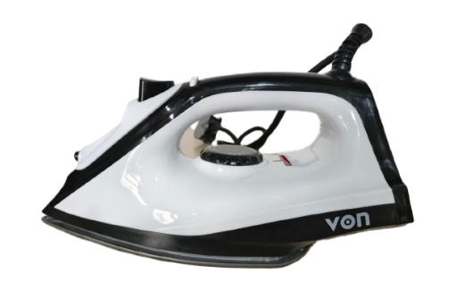 VON DRY IRON VID102NSK 1000W NON-STICK BLACK