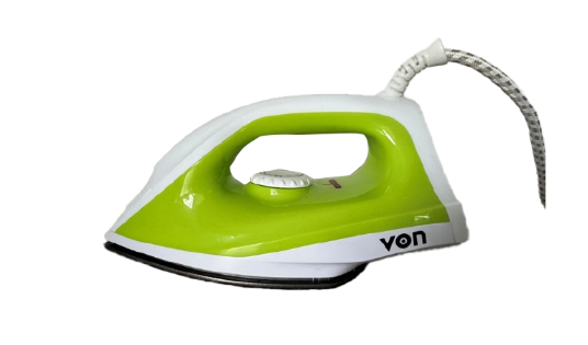 VON DRY IRON VID101NSG 1000W NON-STICK,GREEN